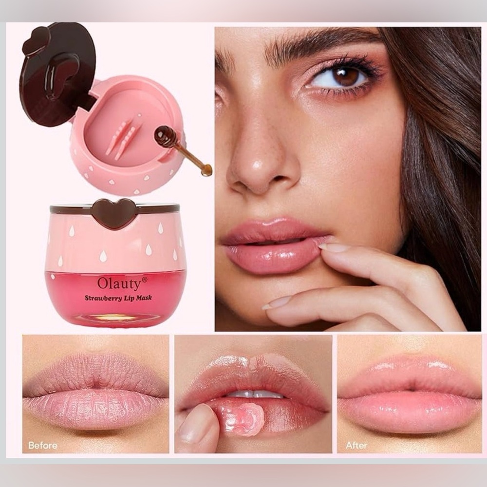 2pc. Lip Mask And Applicator-Cherry and Mint - Picture 2 of 2
